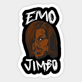 Emo Jimbo Sticker